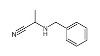 2-benzylamino-2-methylacetonitrile Structure