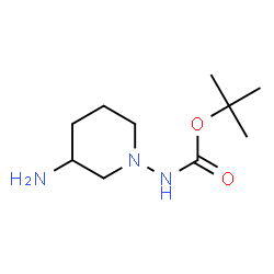 Carbamic acid, (3-amino-1-piperidinyl)-, 1,1-dimethylethyl ester (9CI) picture