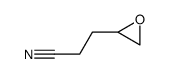 3-oxiran-2-ylpropanenitrile结构式