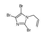 2,4,5-tribromo-1-prop-2-enylimidazole结构式