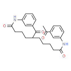 N,N'-Bis(3-acetylphenyl)nonanediamide Structure