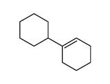 1-cyclohexylcyclohexene Structure