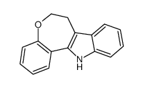 7,12-dihydro-6H-benzo[2,3]oxepino[4,5-b]indole Structure