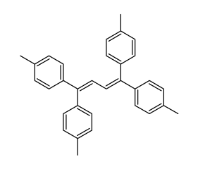 1,1,4,4-Tetrakis(4-methylphenyl)-1,3-butadiene结构式