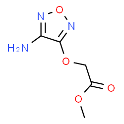 Acetic acid, [(4-amino-1,2,5-oxadiazol-3-yl)oxy]-, methyl ester (9CI)结构式