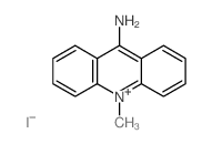 10-Methyl-9-aminoacridinium iodide Structure