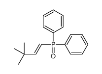 [3,3-dimethylbut-1-enyl(phenyl)phosphoryl]benzene Structure