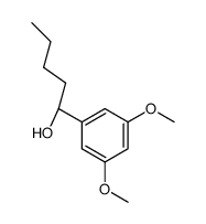 1-(1-hydroxypentyl)-3,5-dimethoxybenzene Structure