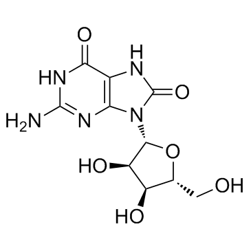 8-hydroxyguanosine Structure