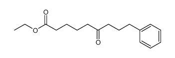 6-oxo-9-phenyl-nonanoic acid ethyl ester Structure