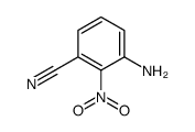3-Amino-2-nitrobenzonitrile structure