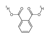 deuterio-o-phthalic acid Structure