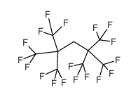 1,1,1,5,5,5-hexafluoro-2,2,4,4-tetrakis-trifluoromethyl-pentane结构式