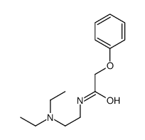 N-[2-(diethylamino)ethyl]-2-phenoxyacetamide Structure