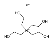 Tetrakis-(2-hydroxy-aethyl)-ammonium-fluorid结构式