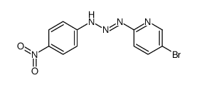 N-[(5-bromopyridin-2-yl)diazenyl]-4-nitroaniline Structure