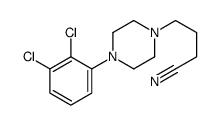 4-[4-(2,3-dichlorophenyl)piperazin-1-yl]butanenitrile Structure