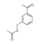 (3-acetylphenyl)methyl acetate Structure