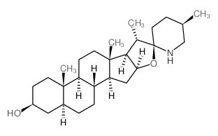 Spirosolan-3-ol, (3b,5a,22a,25R)-结构式