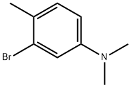 3-Bromo-N,N,4-trimethylaniline structure