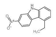 5-ethyl-2-nitro-9H-carbazole structure