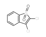 Benzo[b]thiophene,2,3-dichloro-, 1,1-dioxide结构式