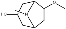 6-Methoxy-8-methyl-8-azabicyclo[3.2.1]octan-3-ol结构式