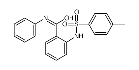 2-[(4-methylphenyl)sulfonylamino]-N-phenylbenzamide结构式