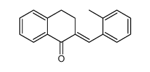2-[(2-methylphenyl)methylidene]-3,4-dihydronaphthalen-1-one Structure