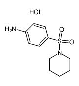 1-sulfanilyl-piperidine, hydrochloride Structure