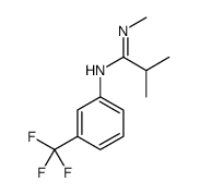 N',2-dimethyl-N-[3-(trifluoromethyl)phenyl]propanimidamide结构式
