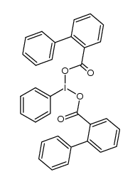 [Bis(o-phenylphenylcarbonyloxy)iodo]benzene结构式