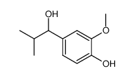 1-(3'-methoxy-4'-hydroxyphenyl)-1-hydroxy-2-methylpropane结构式