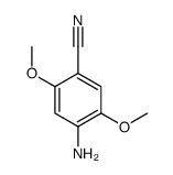 4-amino-2,5-dimethoxybenzonitrile Structure