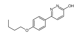 6-(4-BUTOXYPHENYL)PYRIDAZIN-3(2H)-ONE结构式