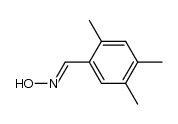 2,4,5-trimethylbenzaldoxime Structure