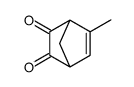 5-methylbicyclo[2.2.1]hept-5-ene-2,3-dione结构式