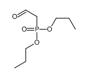 2-dipropoxyphosphorylacetaldehyde Structure