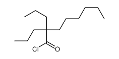 2,2-dipropyloctanoyl chloride Structure