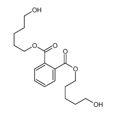 bis(5-hydroxypentyl) benzene-1,2-dicarboxylate结构式