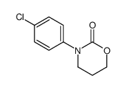 3-(4-chlorophenyl)-1,3-oxazinan-2-one结构式