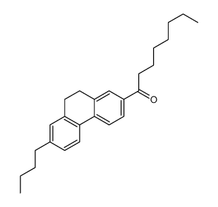 1-(7-butyl-9,10-dihydrophenanthren-2-yl)octan-1-one Structure