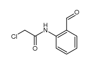 2-chloro-N-(2-formylphenyl)acetamide结构式