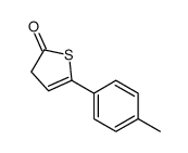 5-(4-methylphenyl)-3H-thiophen-2-one Structure