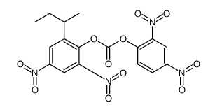 (2-butan-2-yl-4,6-dinitro-phenyl) (2,4-dinitrophenyl) carbonate结构式