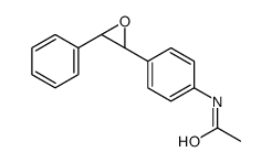 N-[4-[(2R,3R)-3-phenyloxiran-2-yl]phenyl]acetamide结构式