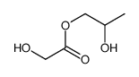 2-hydroxypropyl 2-hydroxyacetate Structure