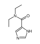 N,N-diethyl-1H-imidazole-5-carboxamide结构式