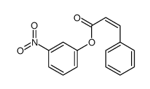 (3-nitrophenyl) 3-phenylprop-2-enoate Structure