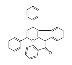 (2,4-diphenyl-4,9-dihydroindeno[2,3-b]pyran-9-yl)-phenylmethanone结构式